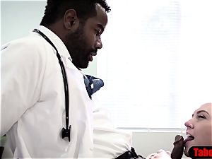 big black cock physician exploits beloved patient into rectal bang-out exam