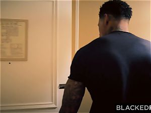 BLACKEDRAW Out Of Town gf Cheats With big black cock After struggling With beau